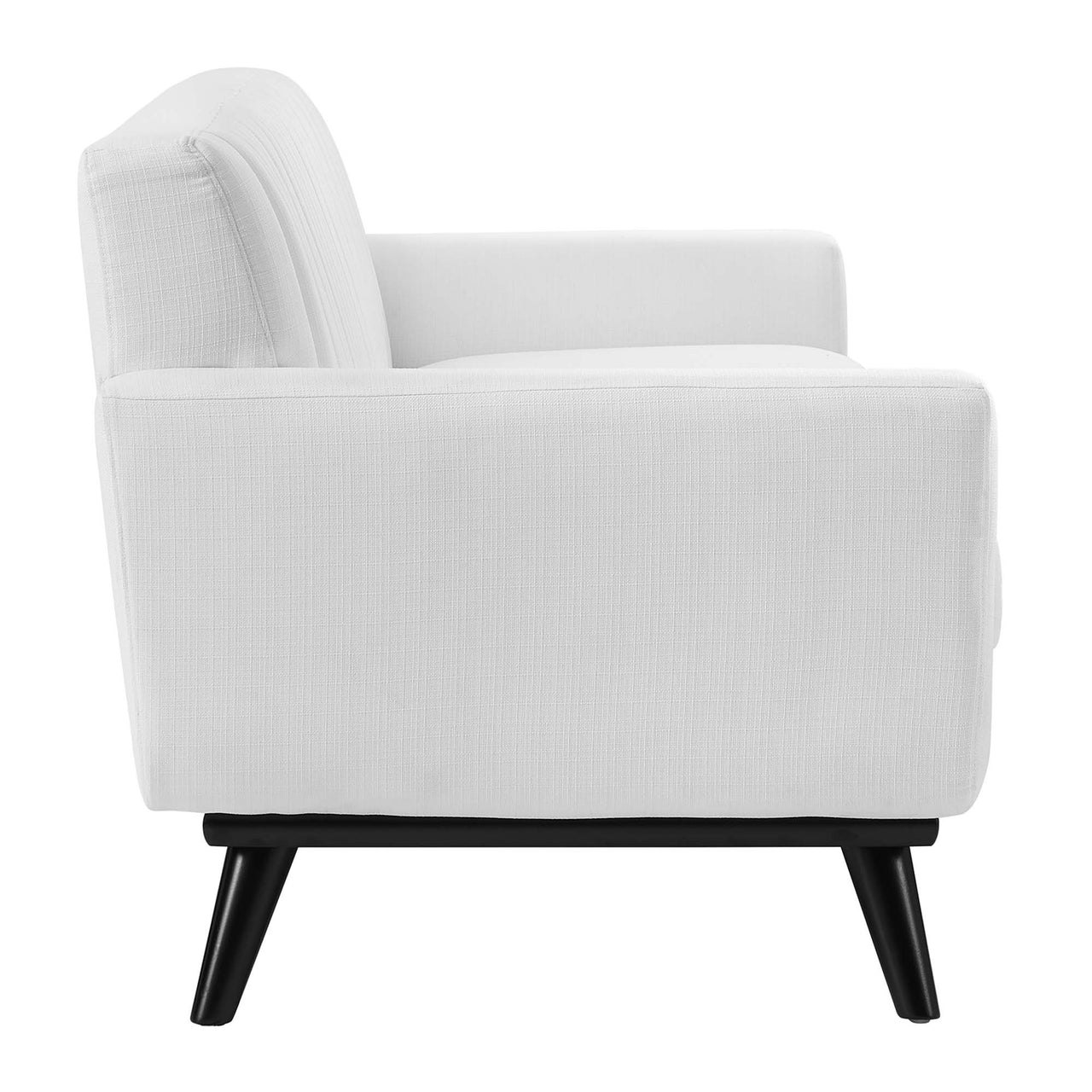 Rendezvous Fabric Sofa, White