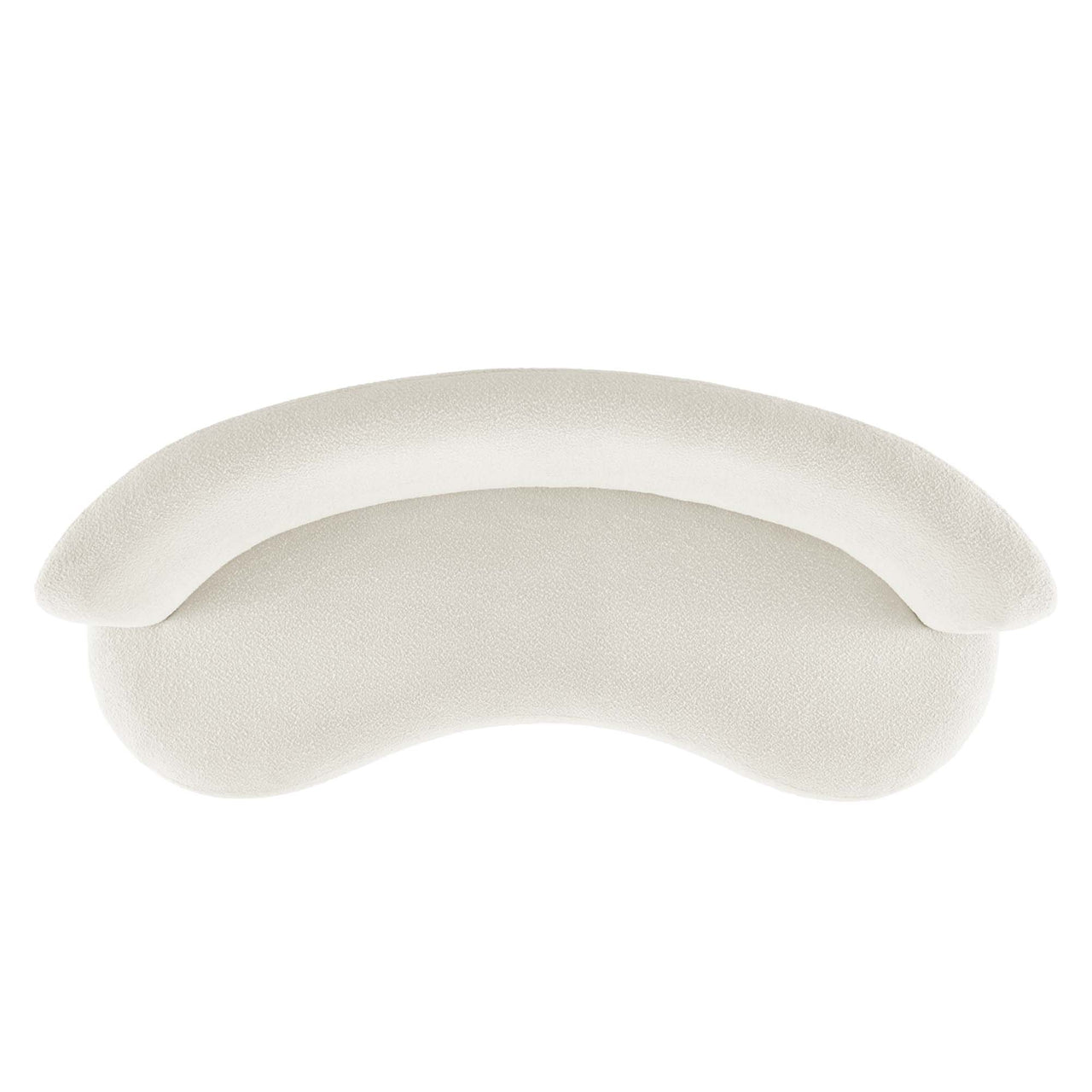 Verise Boucle Sofa, Gold & Ivory