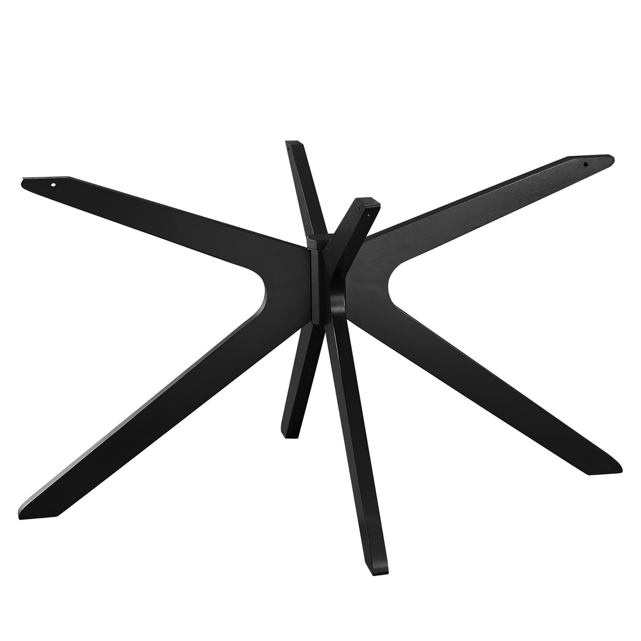 Boomerang Oval Dining Table, Small, Black