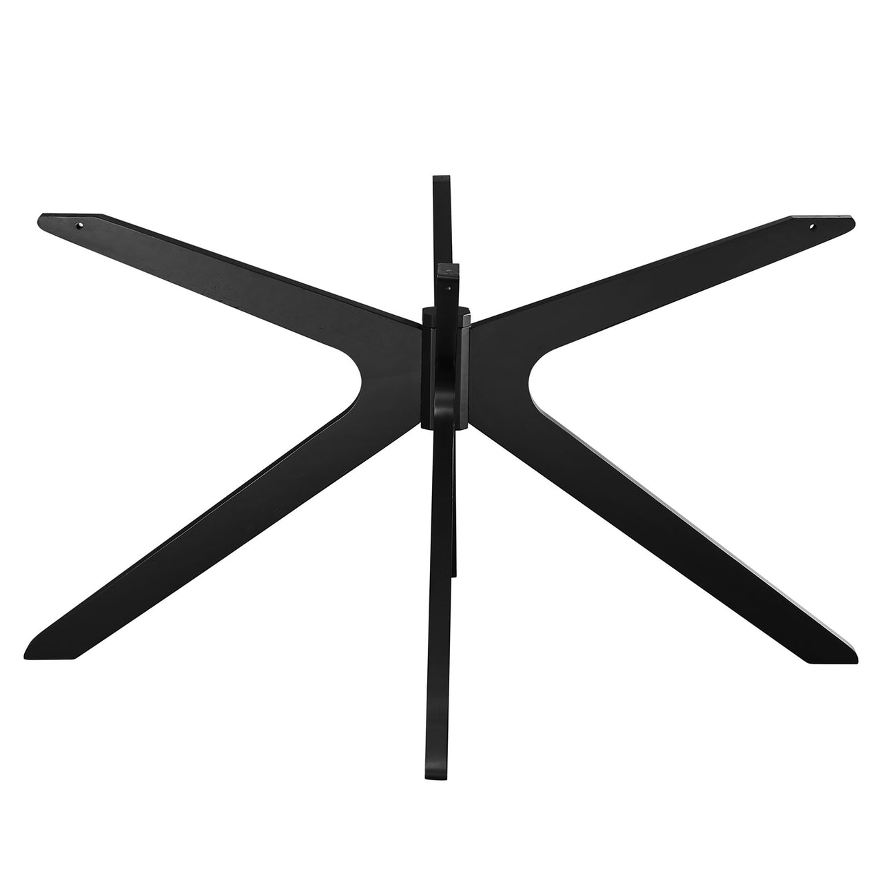 Boomerang Oval Dining Table, Medium, Black