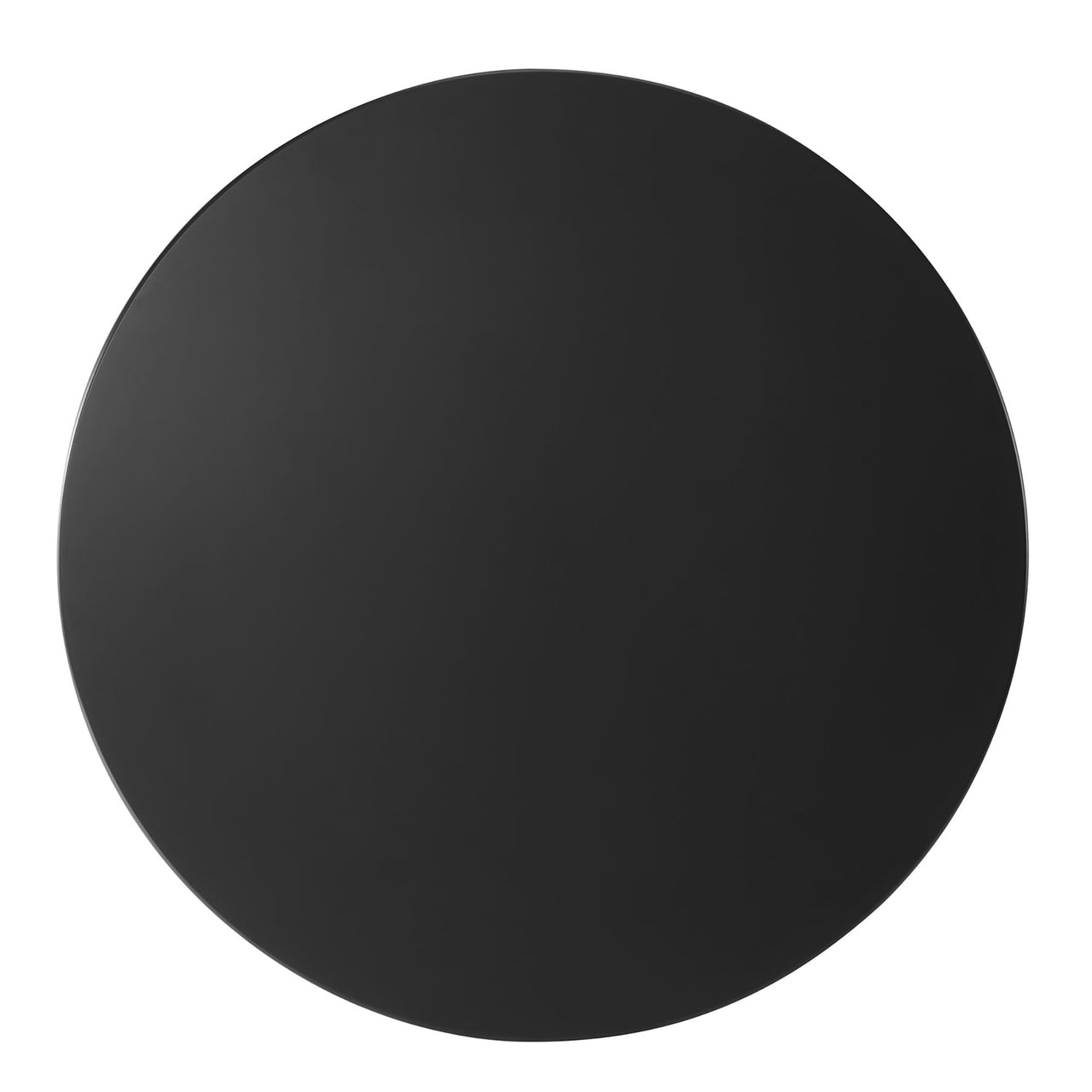 Valmere Round Dining Table, Small, Black