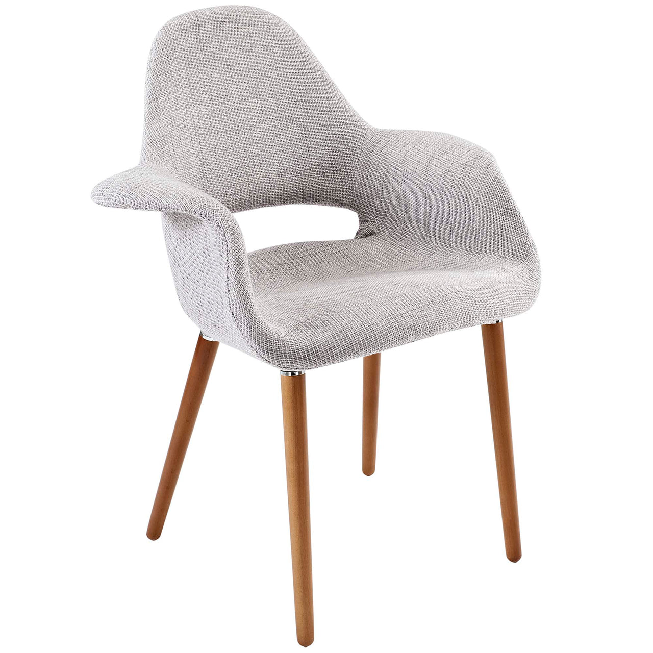 Envision Dining Armchair, Light Gray