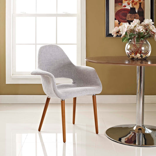 Envision Dining Armchair, Light Gray