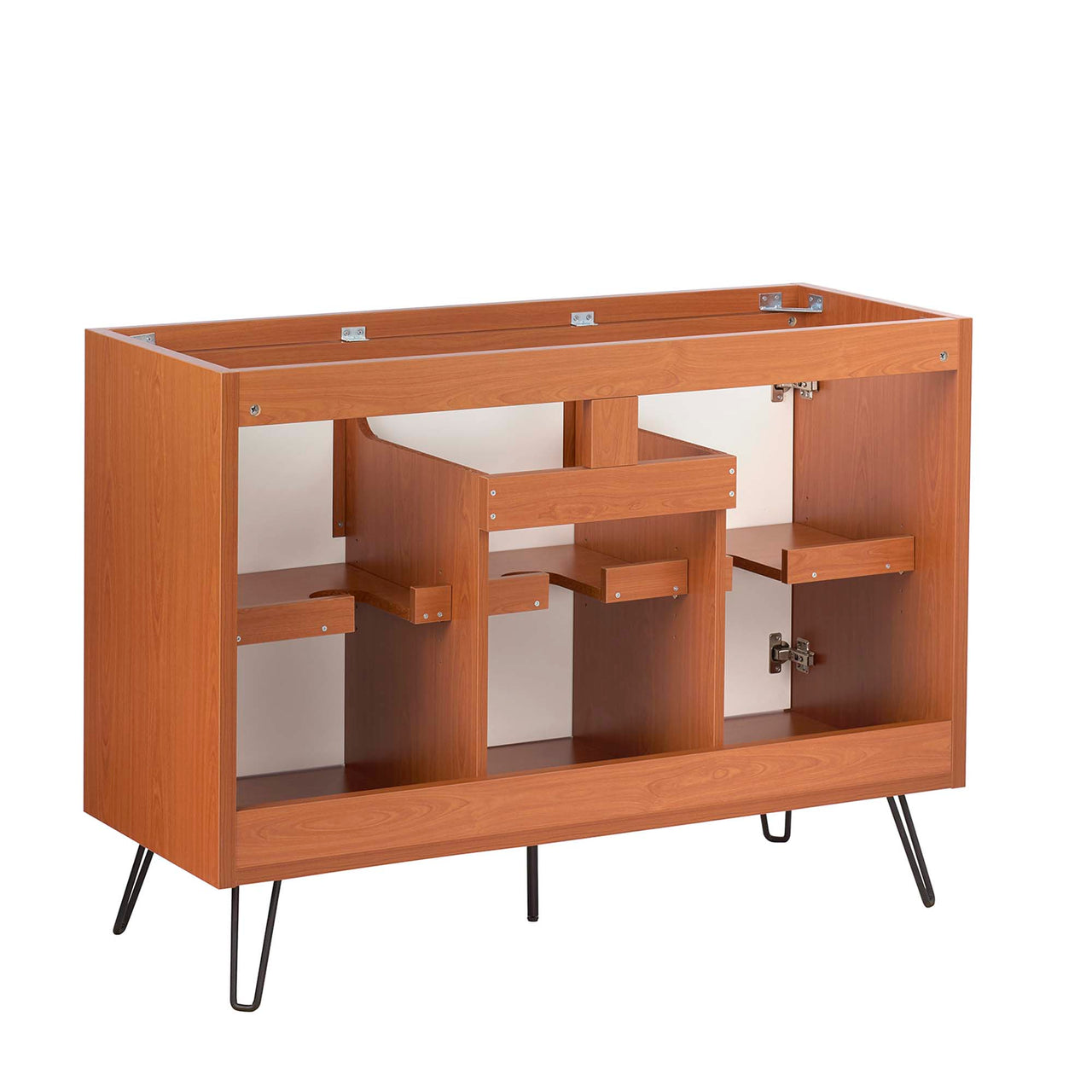 Starfire Vanity Base with Storage (Single | Double Sink Compatible), Extra Large, Coral & White