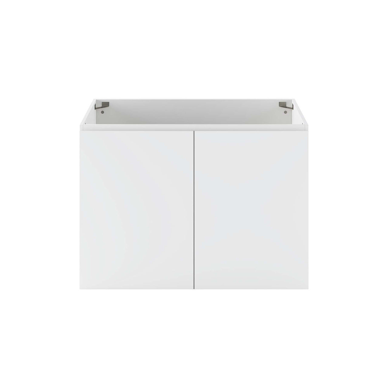 Brittney Floating Vanity Base with Storage, Large, White