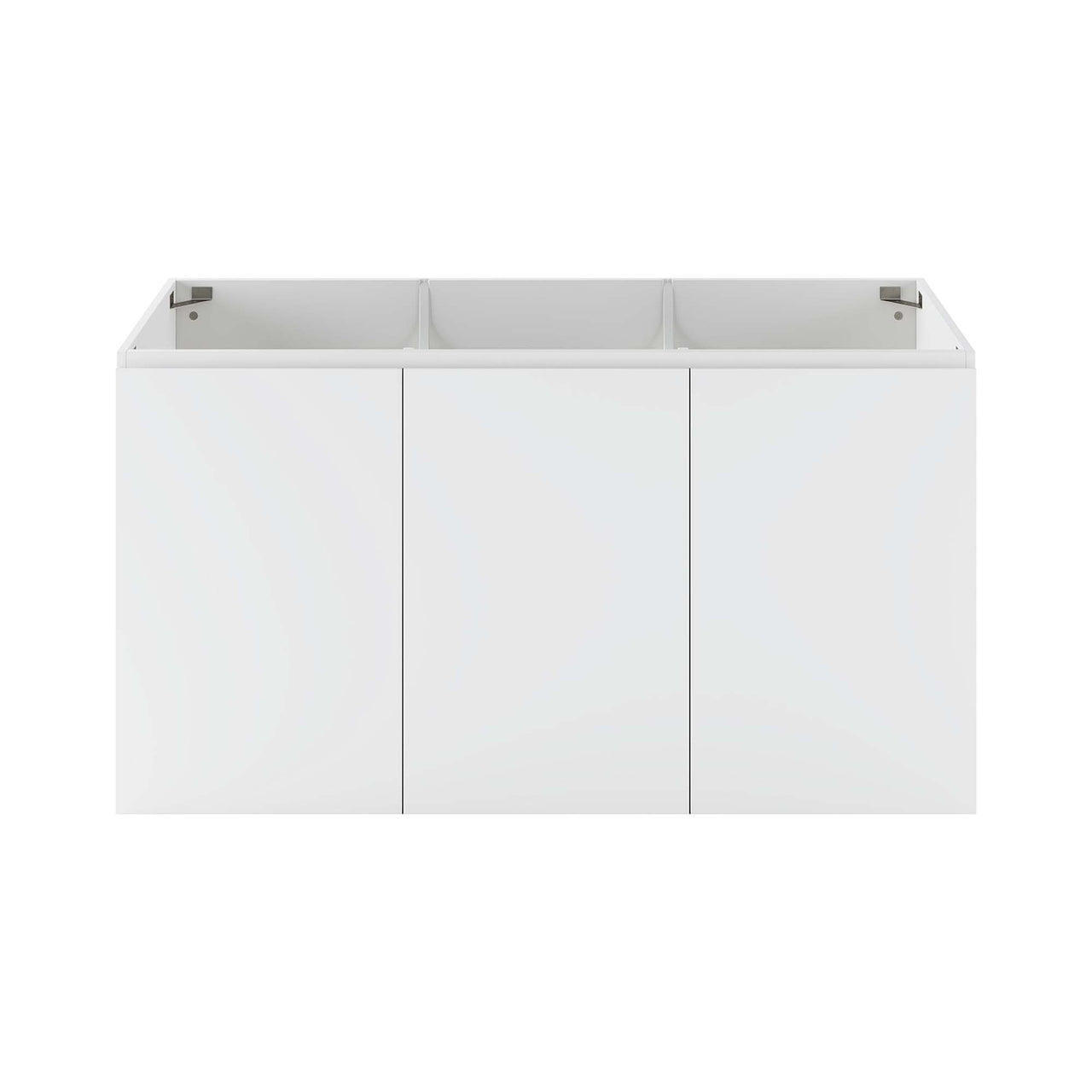 Brittney Floating Vanity Base with Storage, Extra Large, White