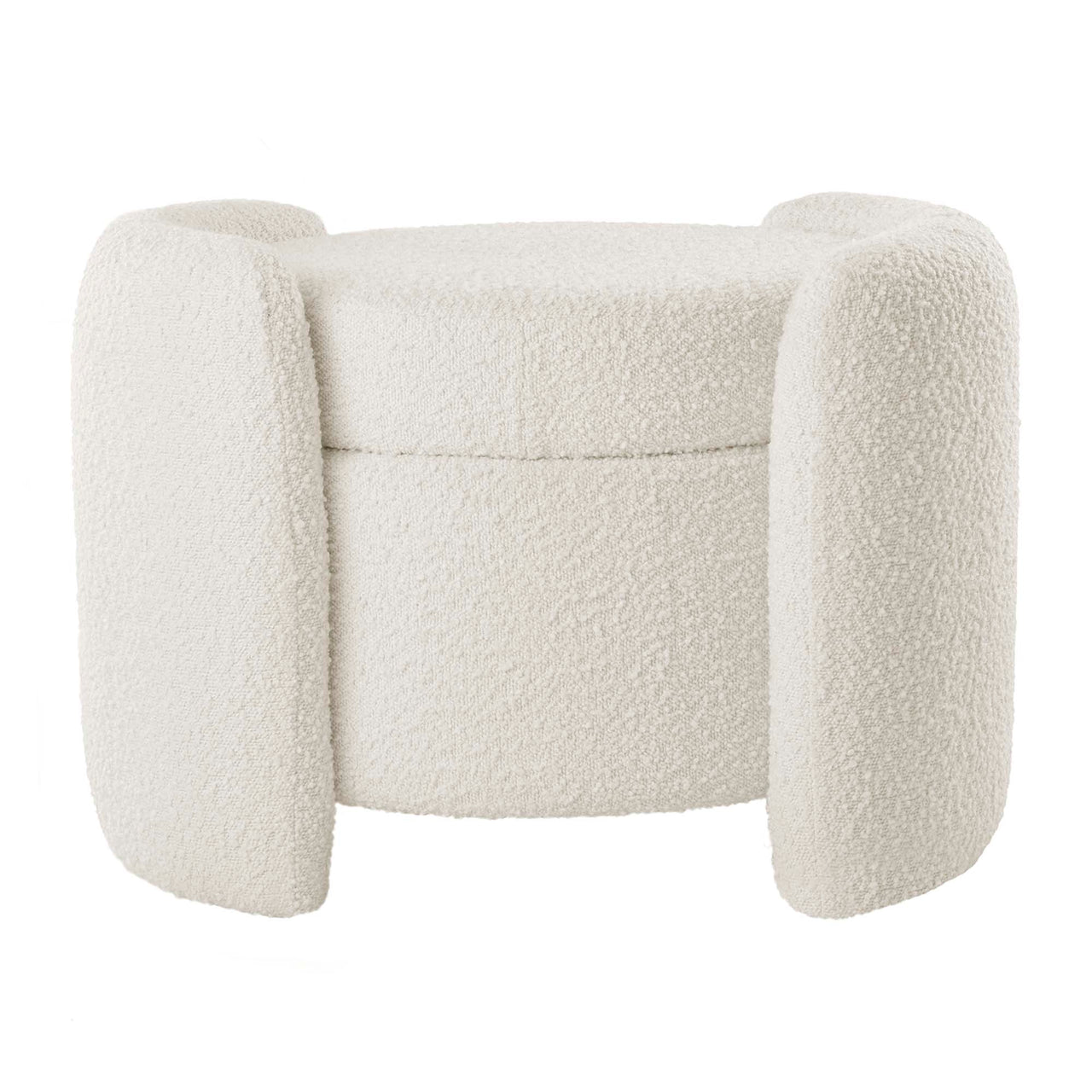 Mitosis Boucle Ottoman, Ivory