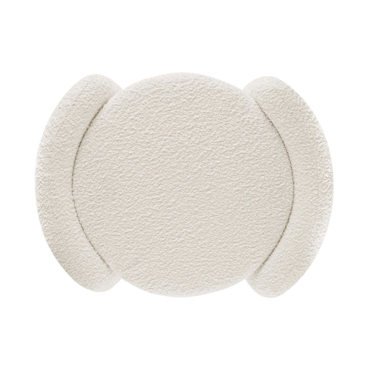 Mitosis Boucle Ottoman, Ivory