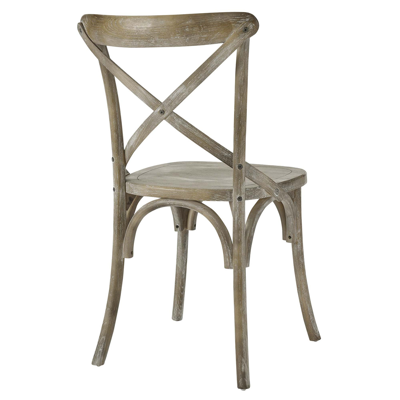 Countryside-Chic Dining Chair, Gray