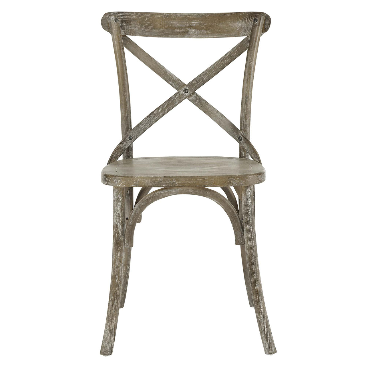 Countryside-Chic Dining Chair, Gray