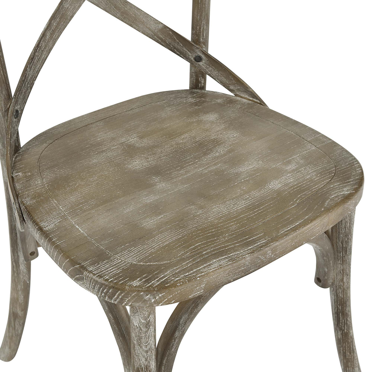 Countryside-Chic Dining Chair, Gray