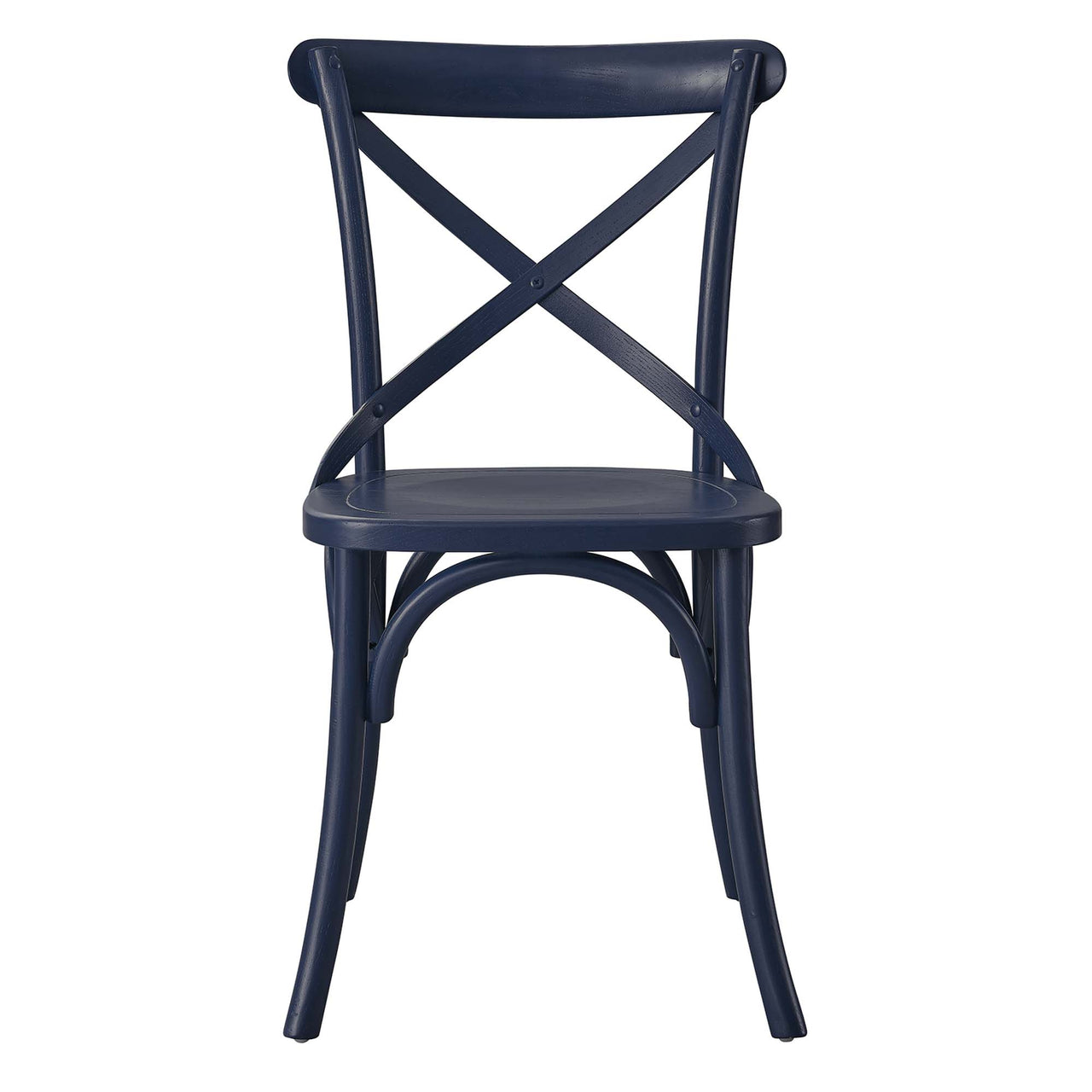 Countryside-Chic Dining Chair, Dark Blue