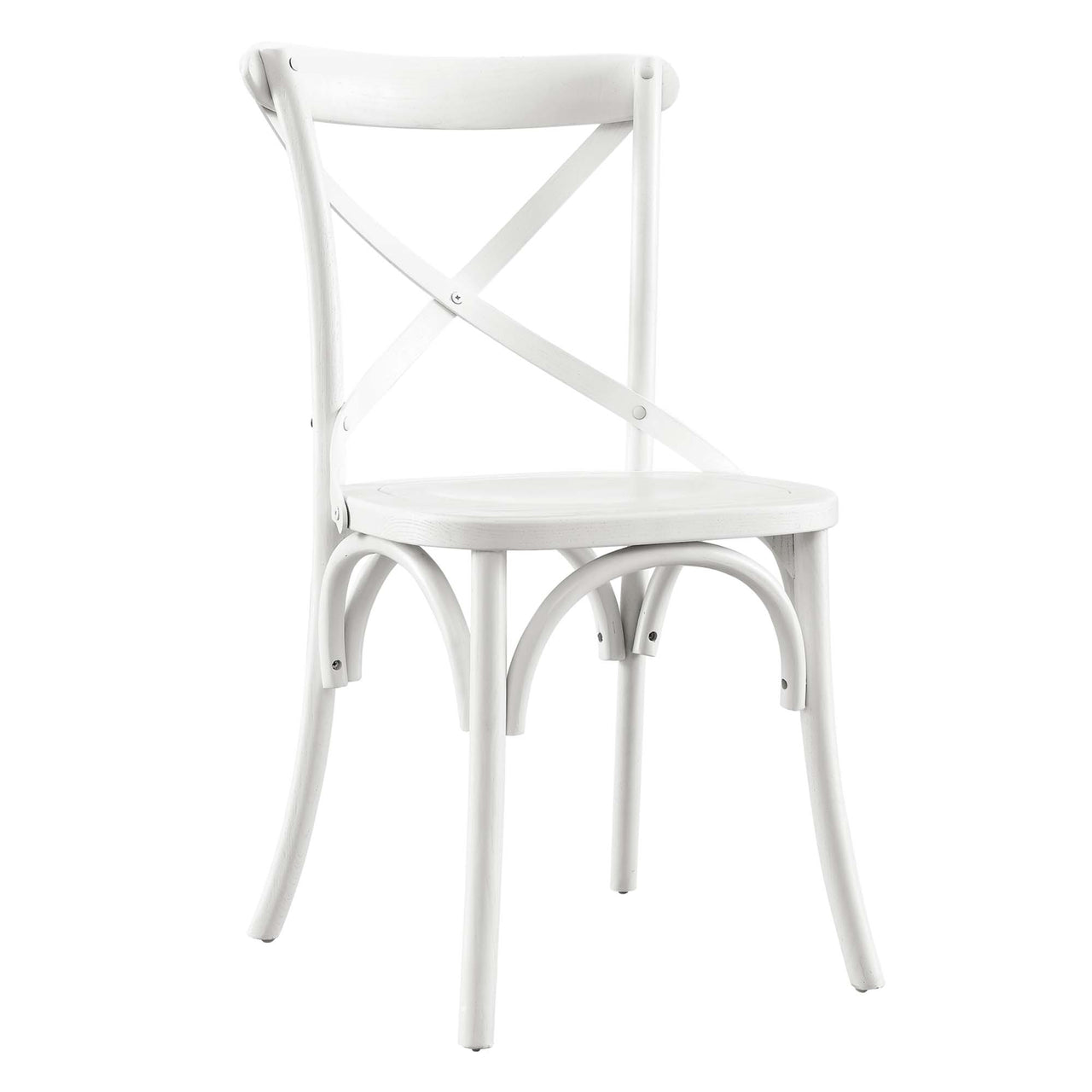 Countryside-Chic Dining Chair, White