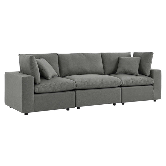 Angelic Alfresco Sofa Sectional, Charcoal