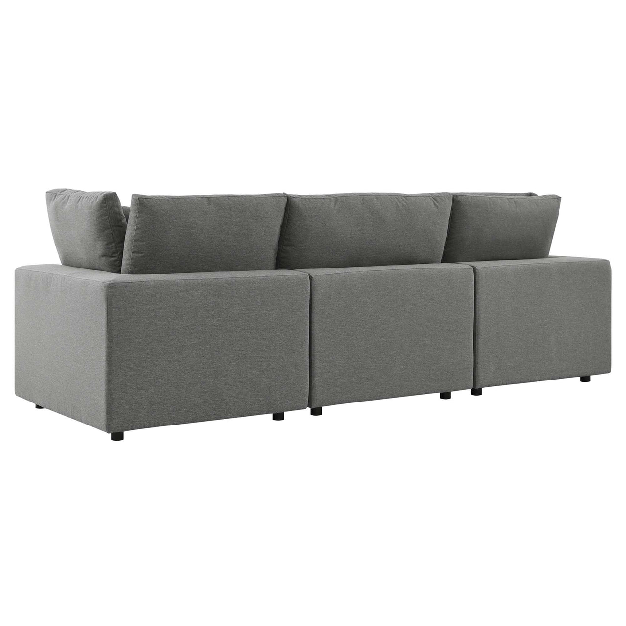 Angelic Alfresco Sofa Sectional, Charcoal