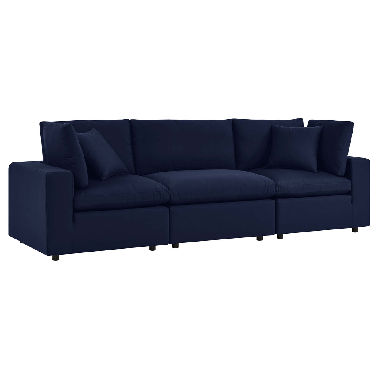 Angelic Sunbrella® Alfresco Sofa Sectional, Navy