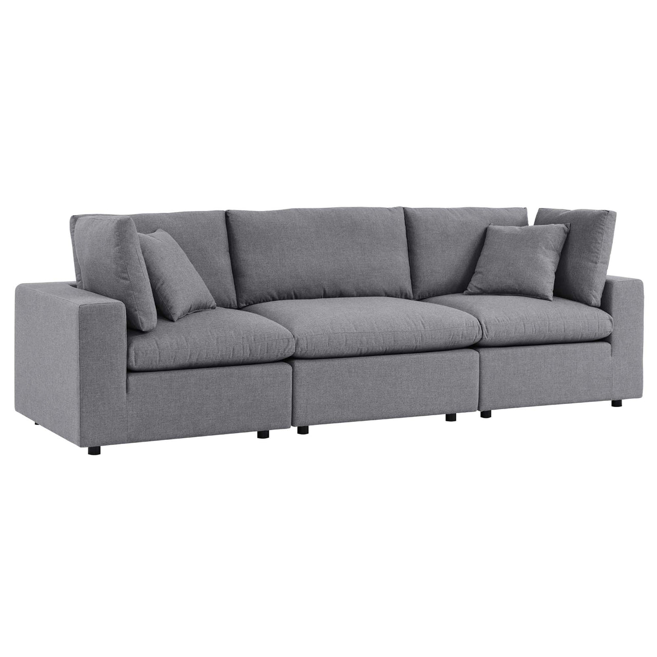 Angelic Sunbrella® Alfresco Sofa Sectional, Gray