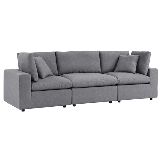 Angelic Sunbrella® Alfresco Sofa Sectional, Gray