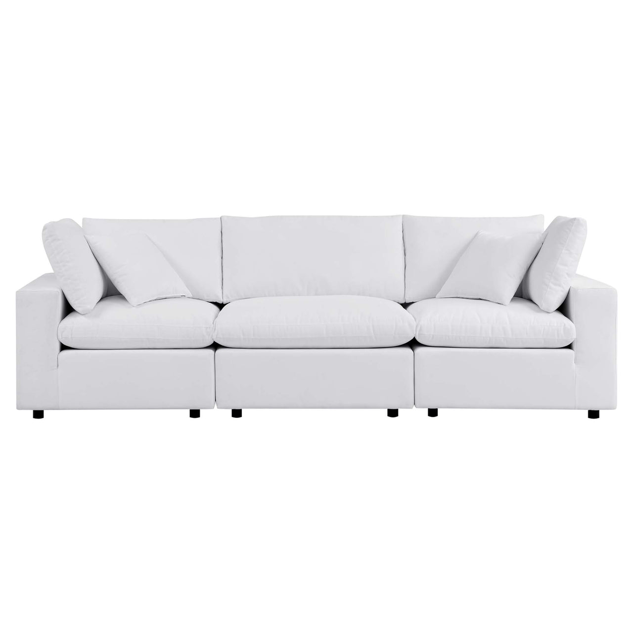 Angelic Sunbrella® Alfresco Sofa Sectional, White