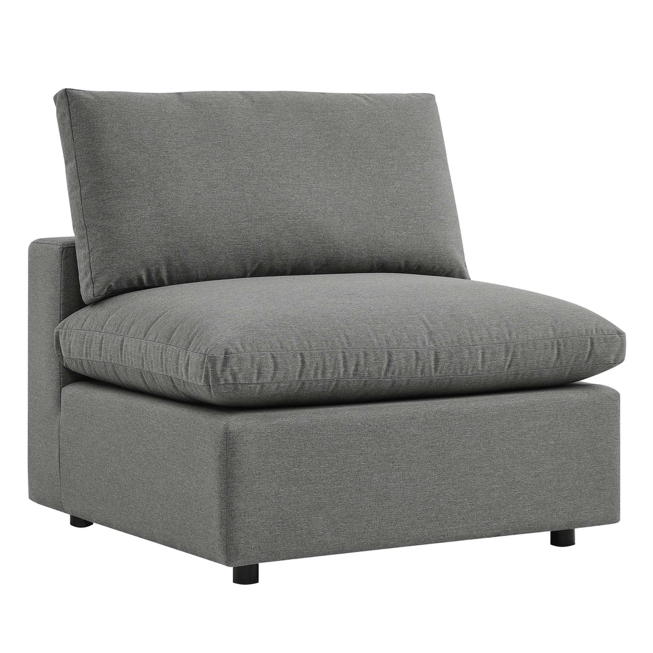 Angelic 4-Piece Alfresco Sectional, Charcoal