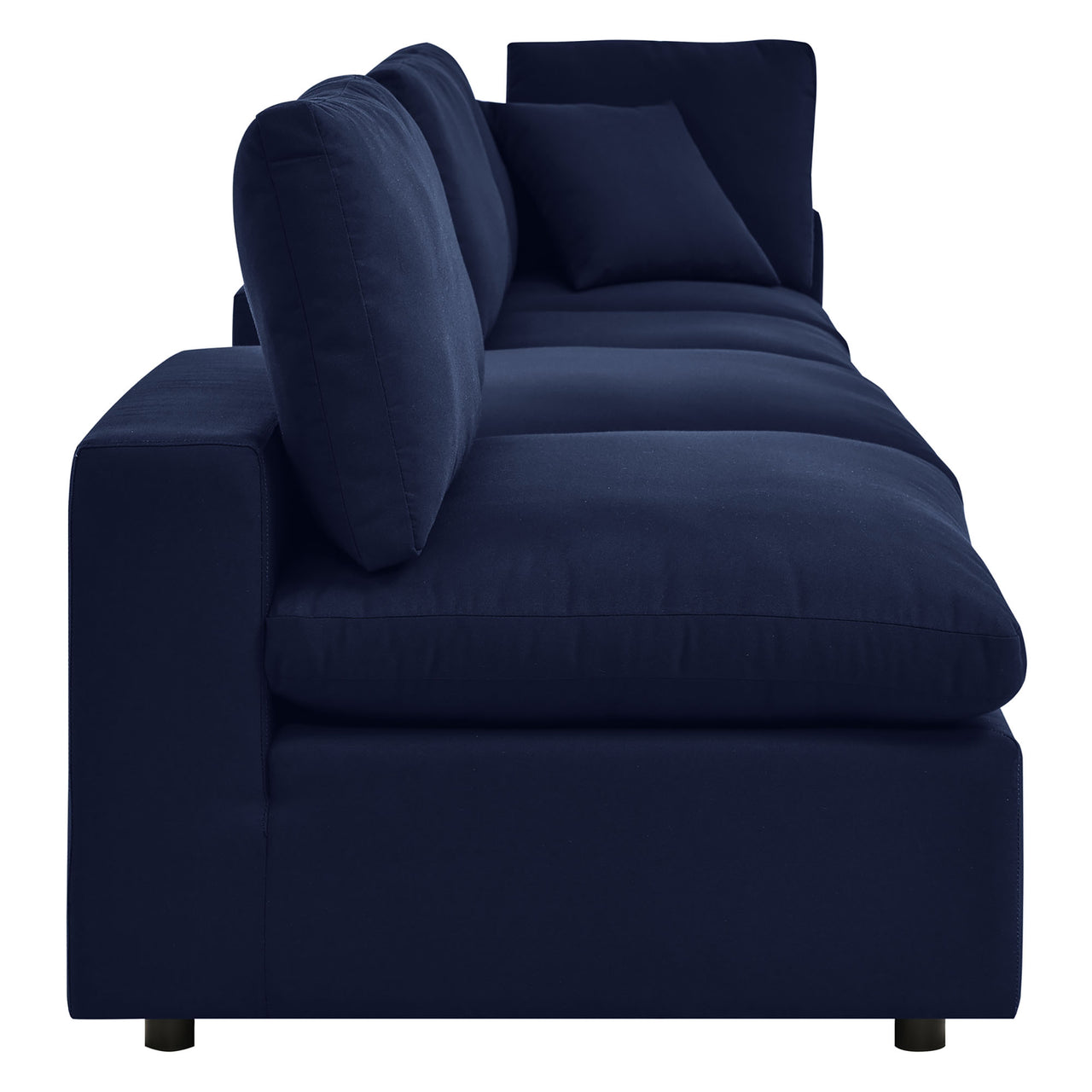 Angelic 4-Piece Sunbrella® Alfresco Sofa Sectional, Navy