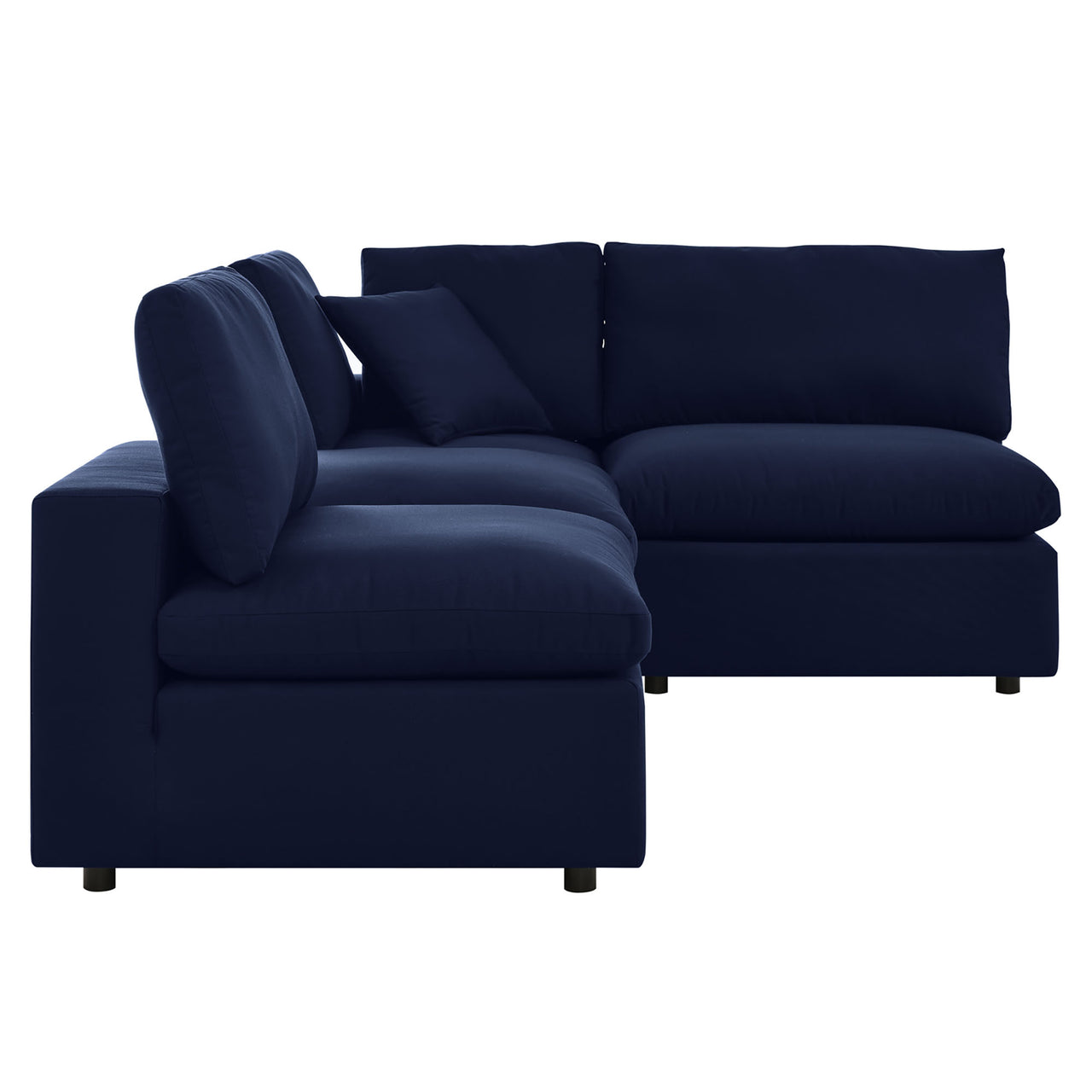 Angelic 4-Piece Sunbrella® Alfresco Sofa Sectional, Navy