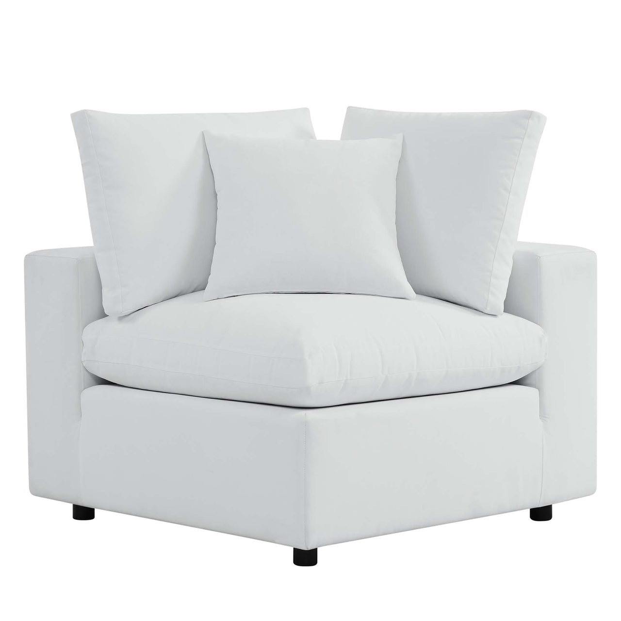 Angelic 4-Piece Sunbrella® Alfresco Sofa Sectional, White