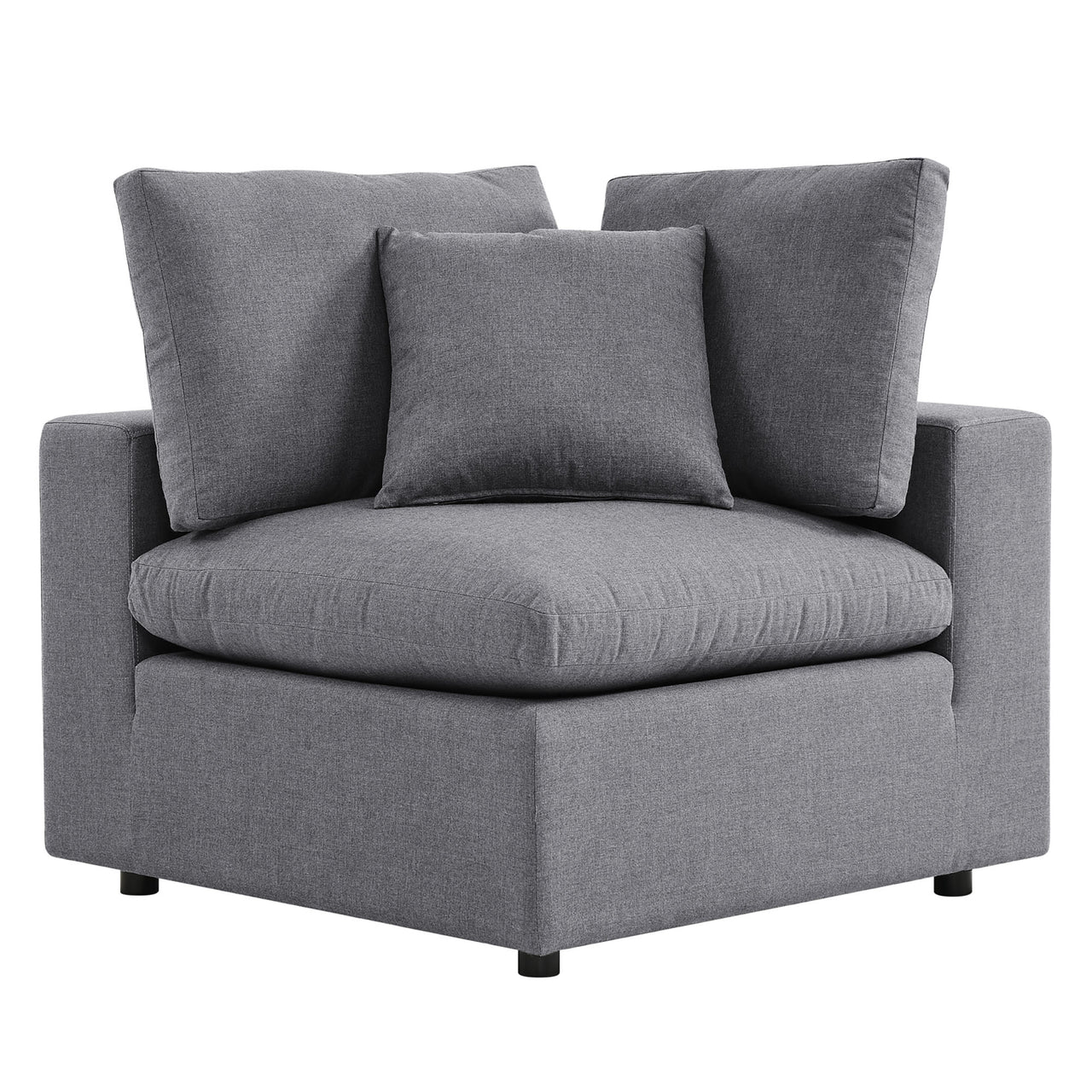 Angelic 5-Piece Sunbrella® Alfresco Sectional, Gray