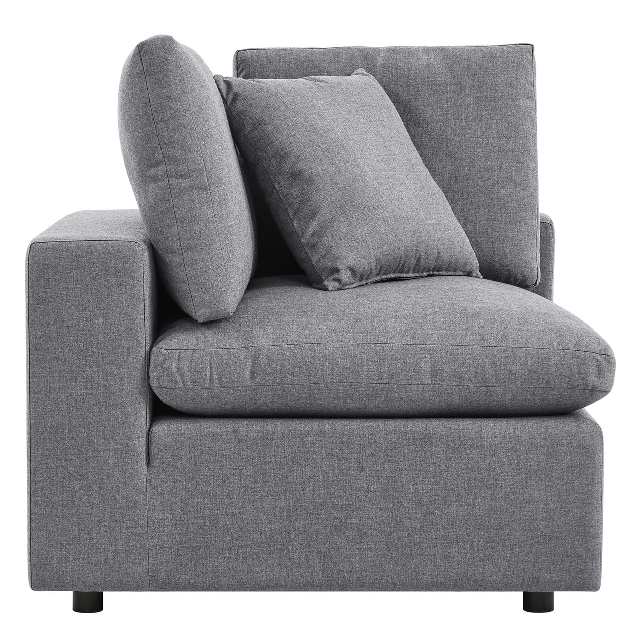 Angelic 5-Piece Sunbrella® Alfresco Sectional, Gray