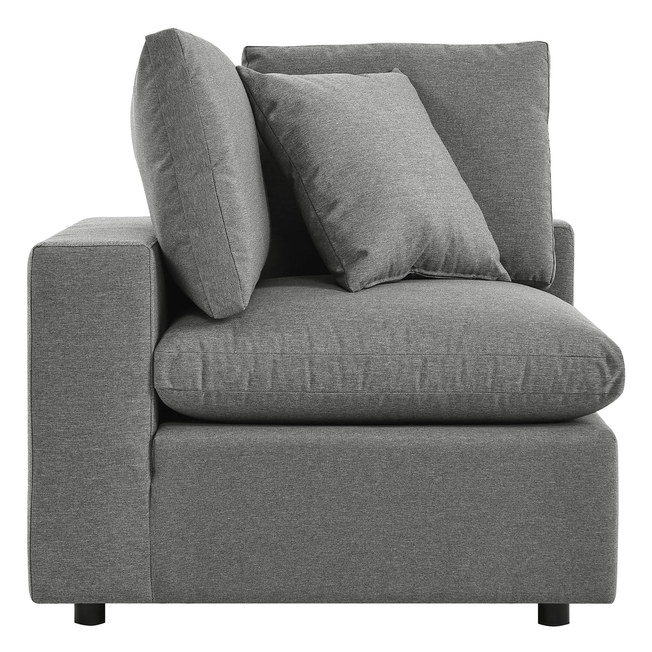 Angelic 7-Piece Alfresco Sectional, Charcoal