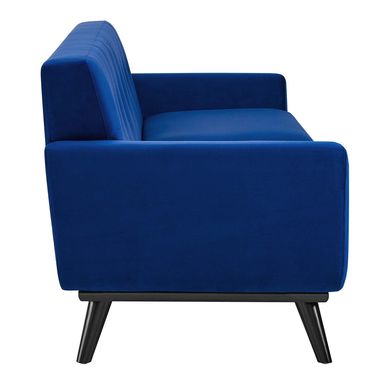 Rendezvous Velvet Sofa, Navy