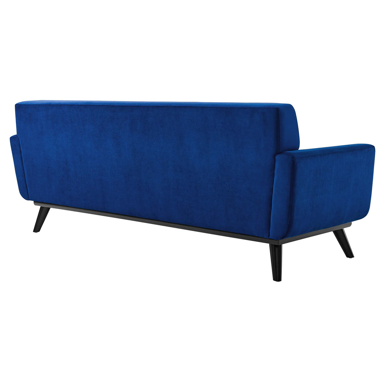 Rendezvous Velvet Sofa, Navy