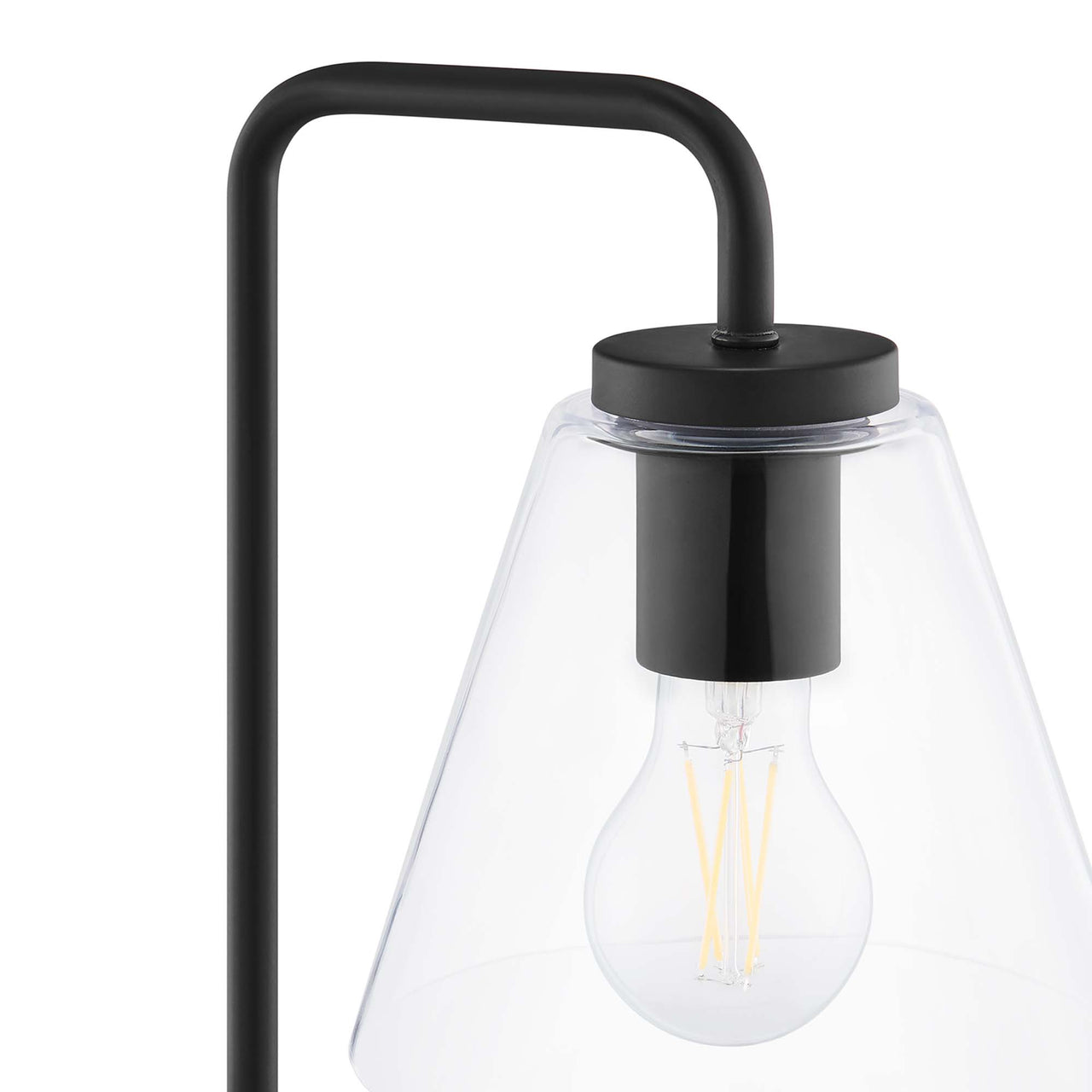 Lumen Cone Table Lamp, Black