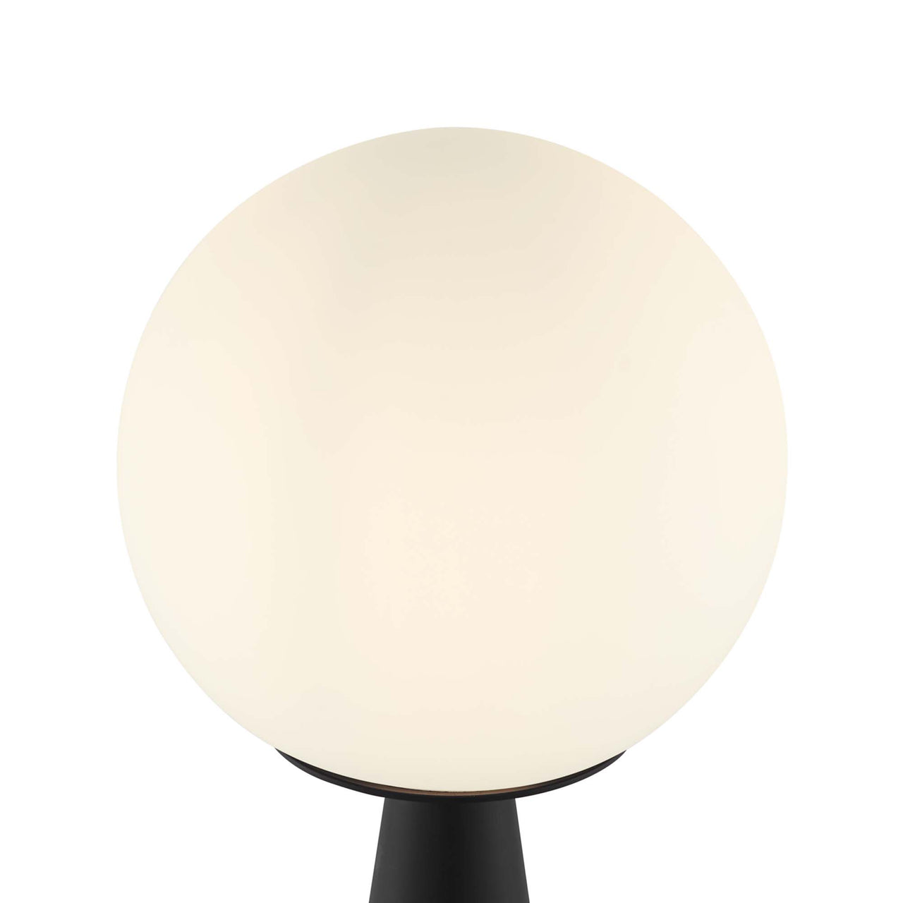 Lunetra Table Lamp, White & Black