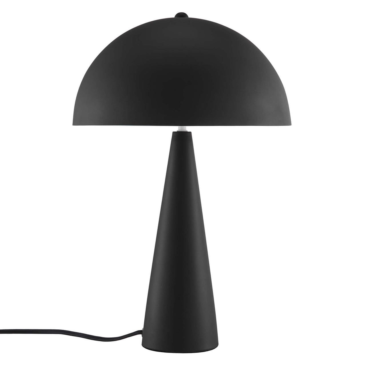 Agaric Table Lamp, Black