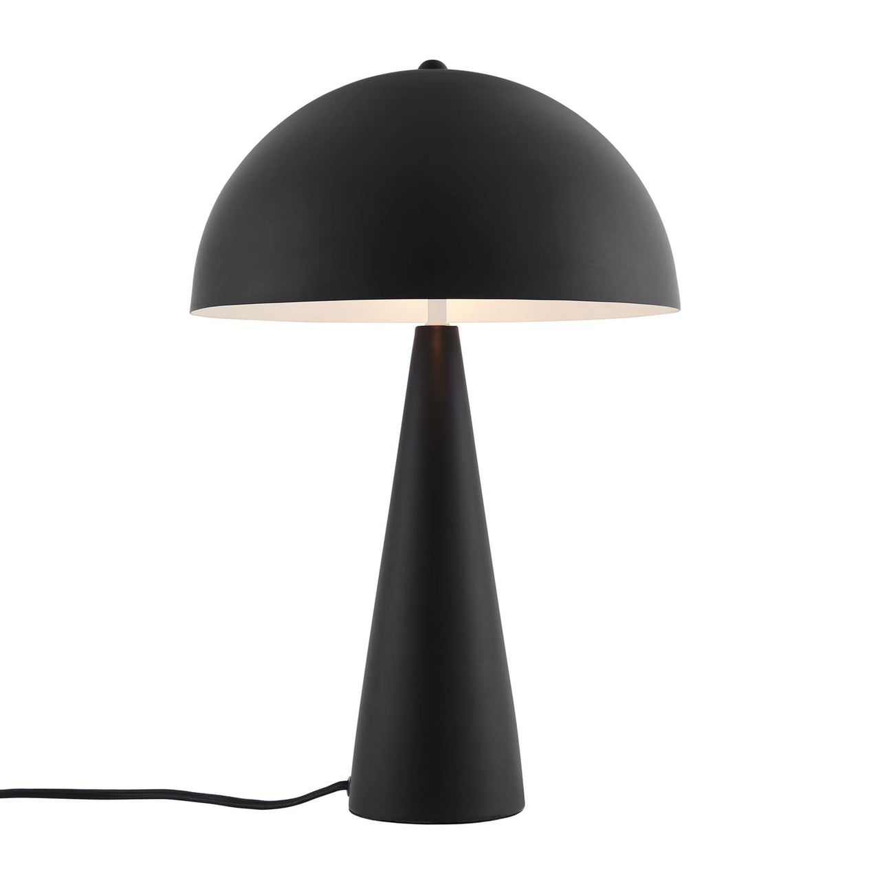 Agaric Table Lamp, Black