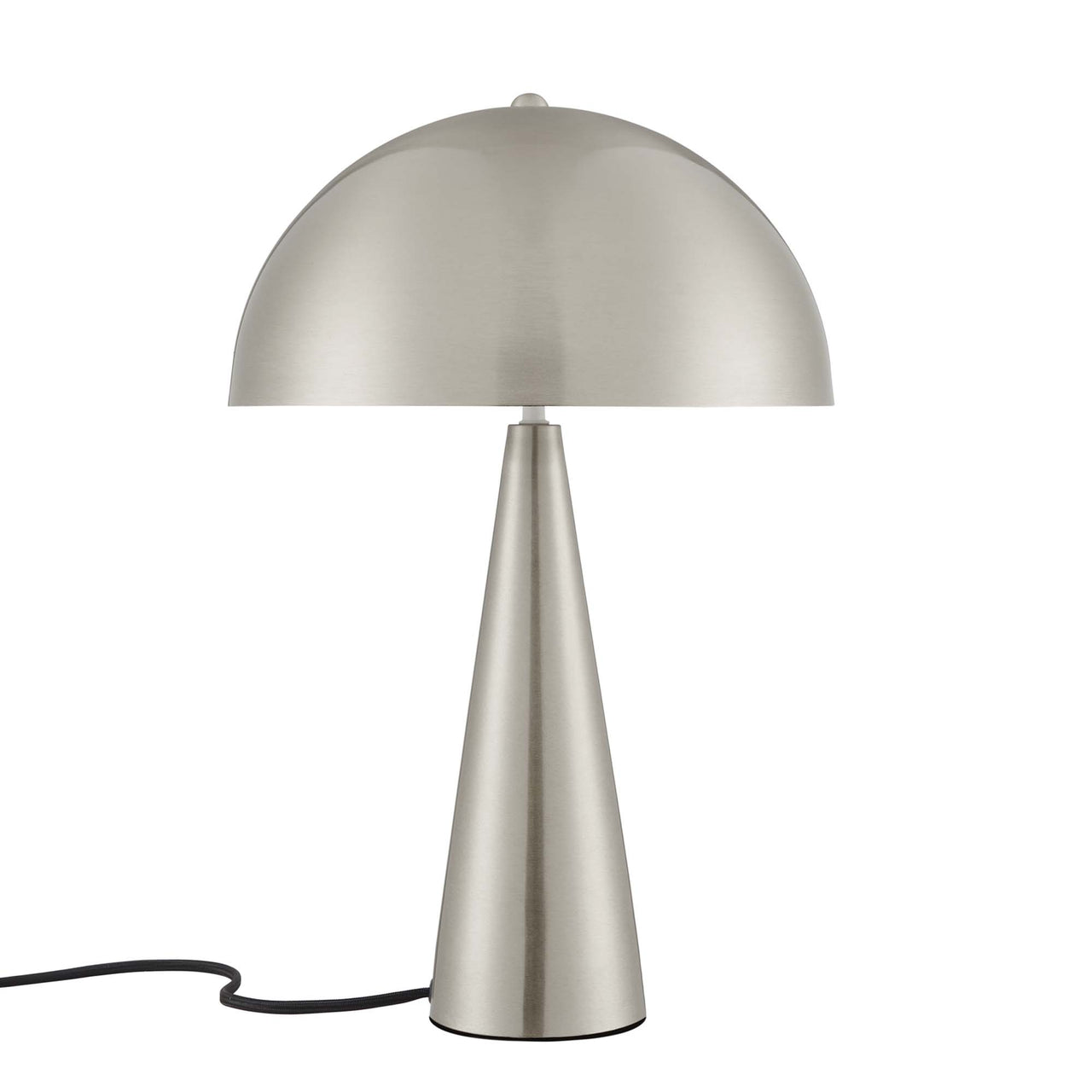 Agaric Table Lamp, Satin Nickel