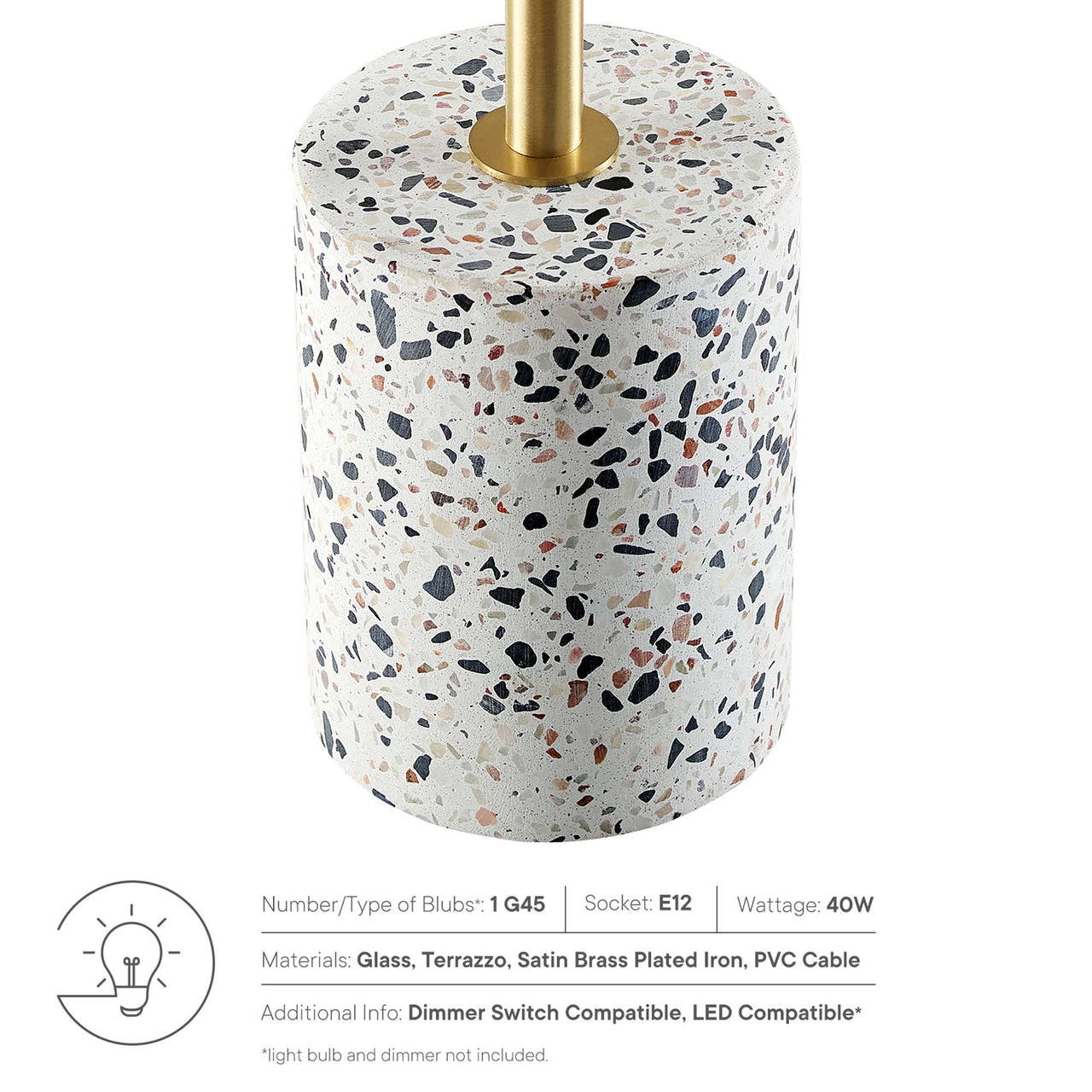 Idea Table Lamp, White