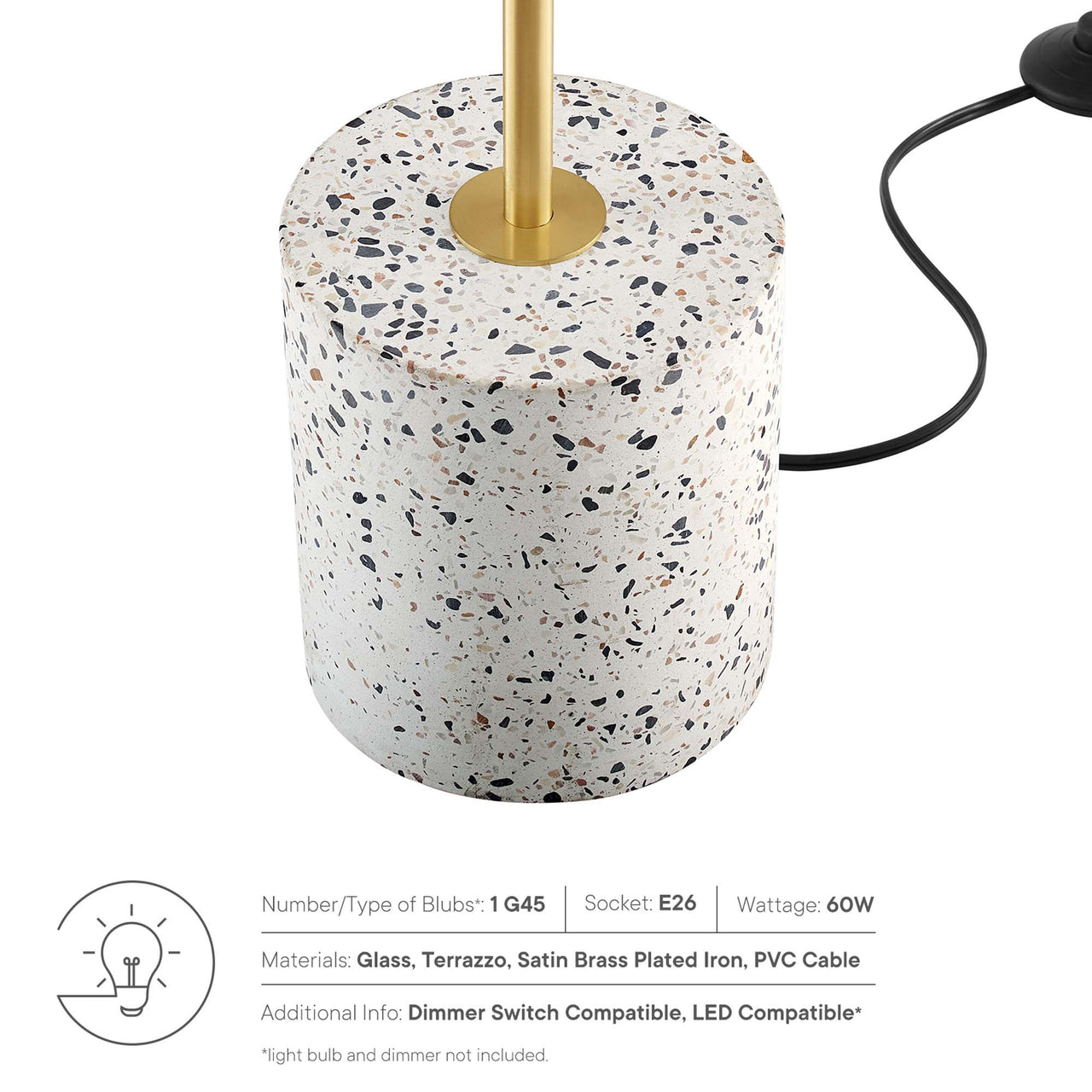 Idea Floor Lamp, White