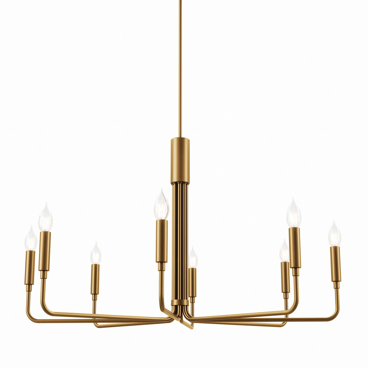 Ignite Chandelier, Large, Satin Brass