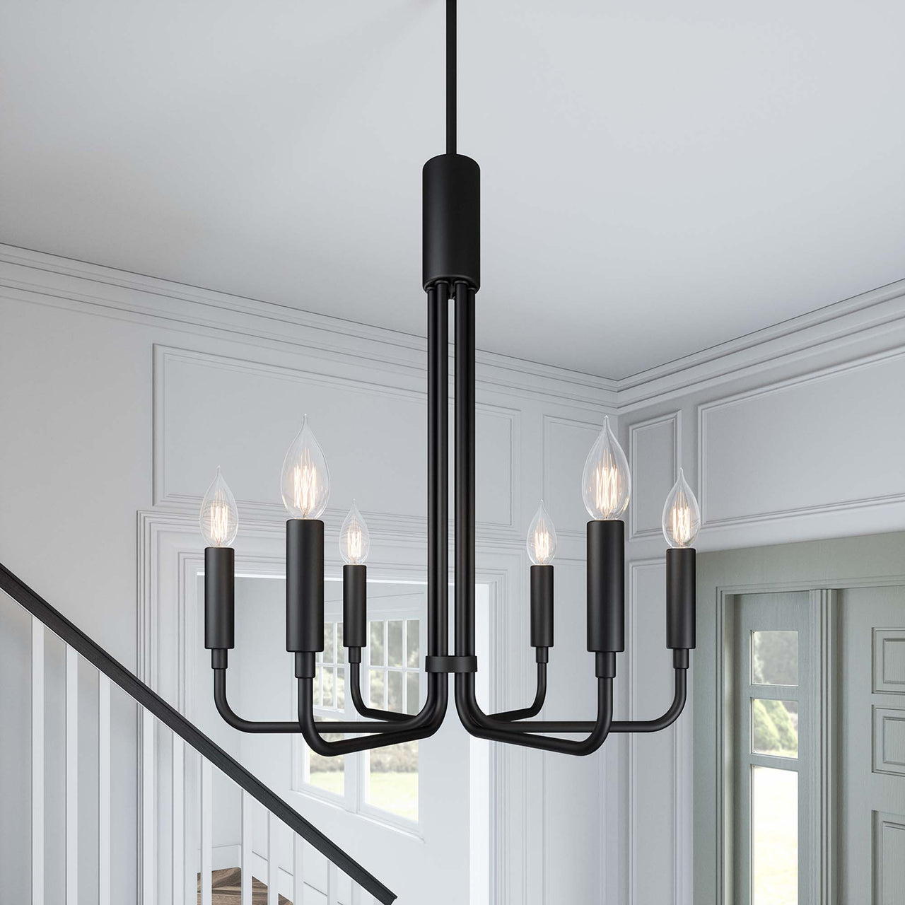 Ignite Chandelier, Small, Black
