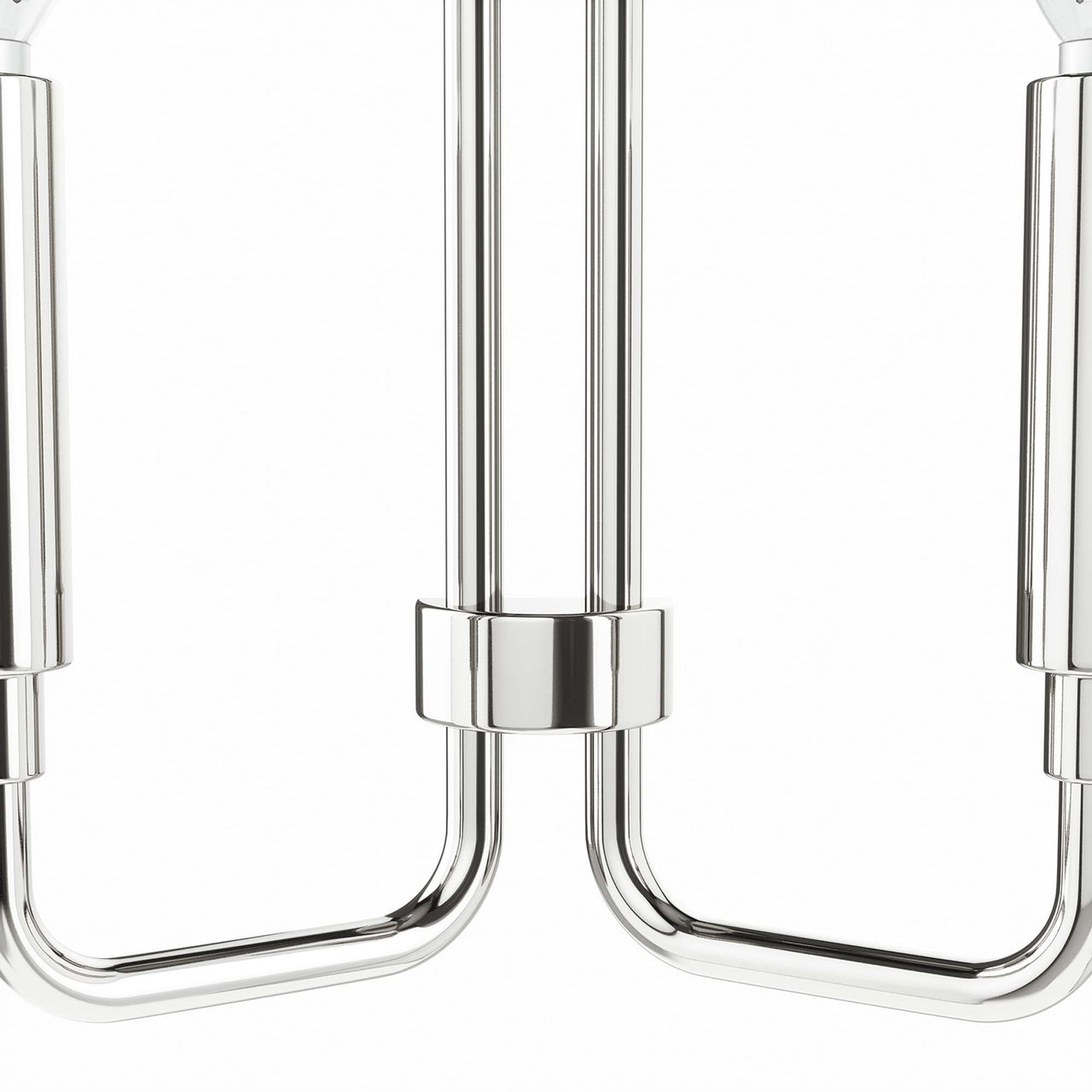 Ignite Wall Sconce, Polished Nickel
