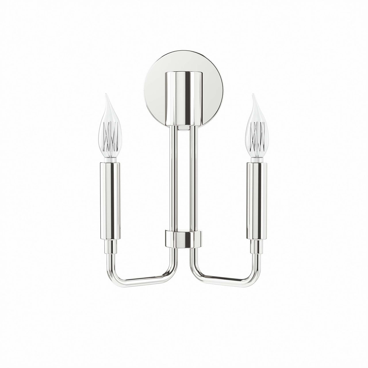 Ignite Wall Sconce, Polished Nickel