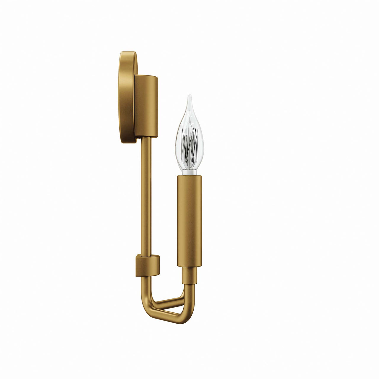 Ignite Wall Sconce, Satin Brass