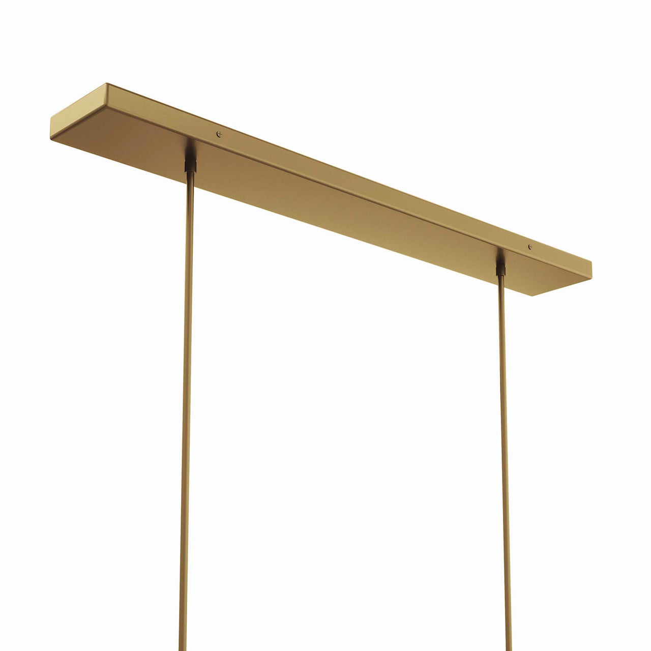 Tressan Chandelier, White & Satin Brass