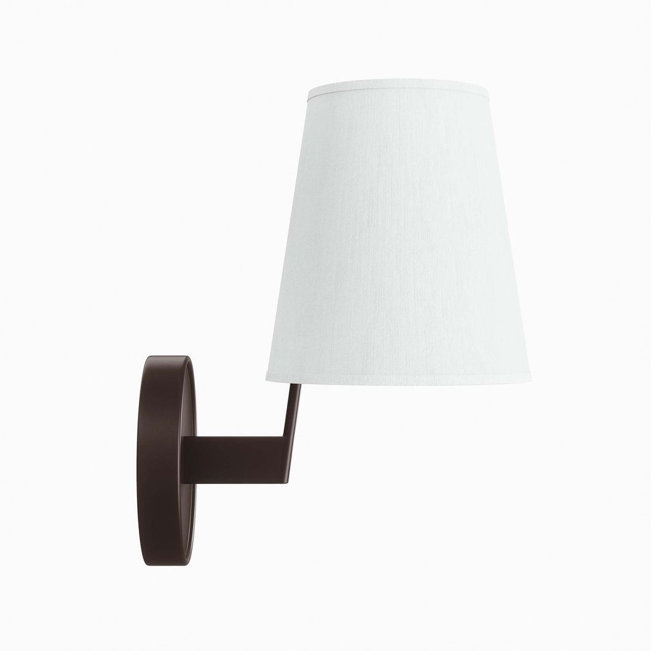 Bind Wall Sconce, White & Bronze