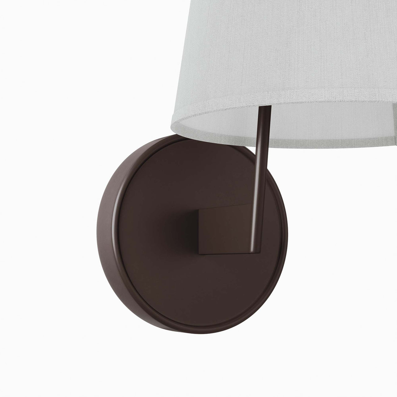 Bind Wall Sconce, White & Bronze