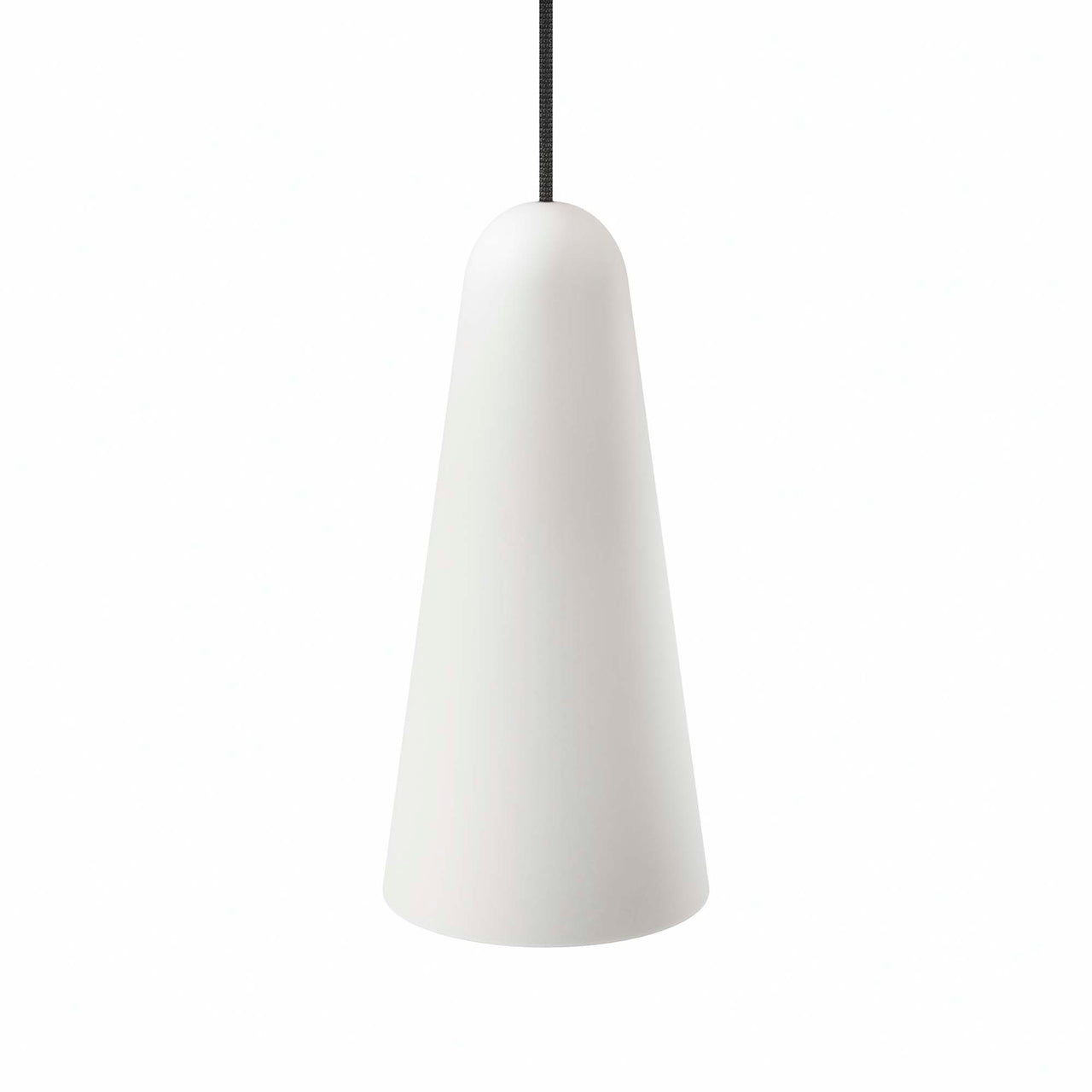 Lucen Pendant Light, Opal & Black