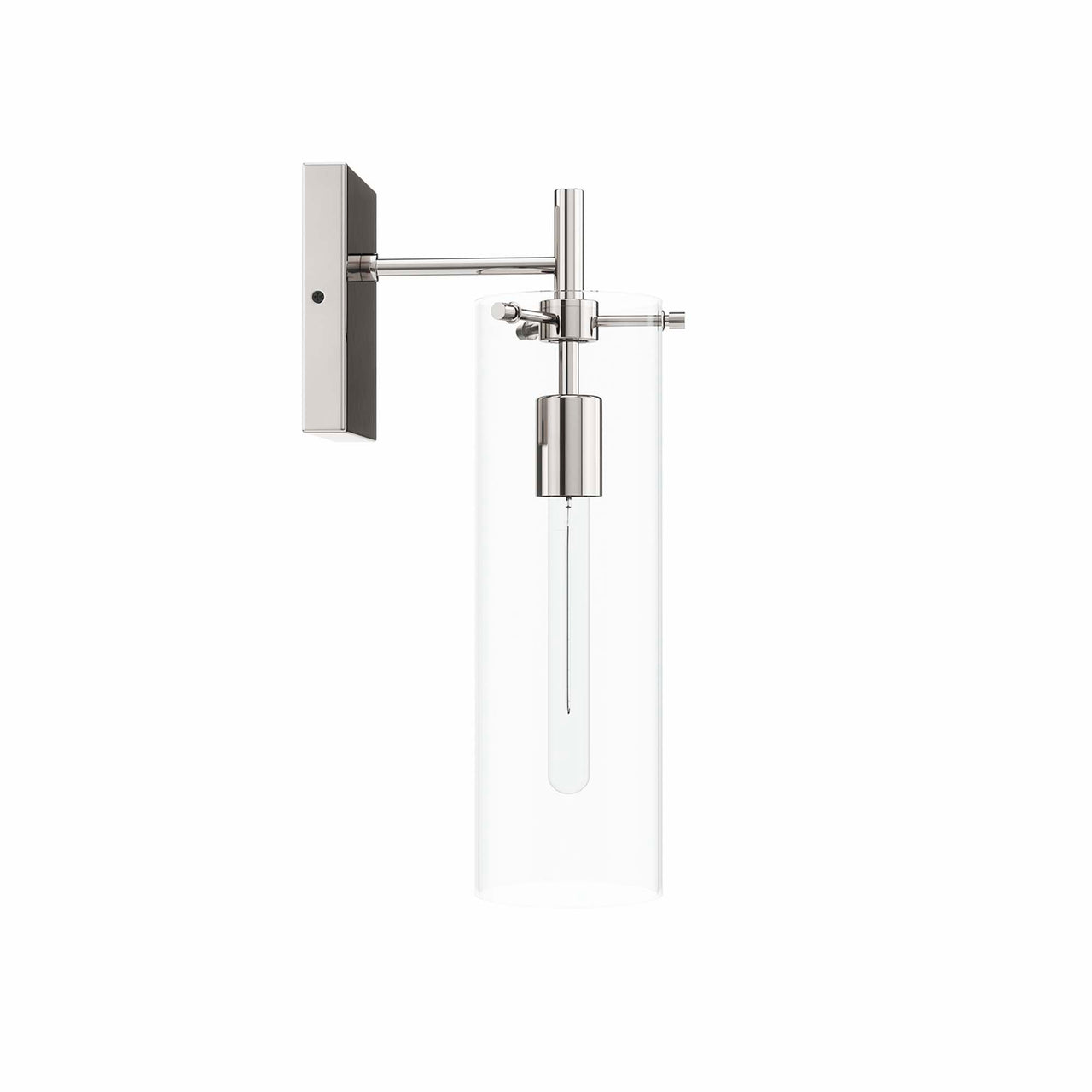Caelum Wall Sconce, Polished Nickel