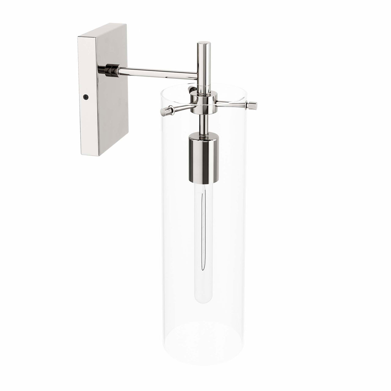 Caelum Wall Sconce, Polished Nickel
